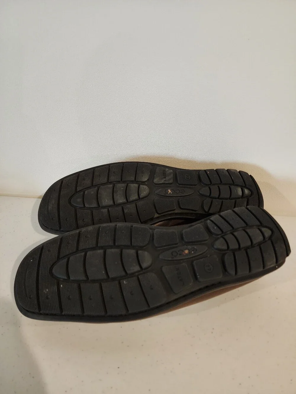 ECCO Classic Moc 2.0 Slip-On Driving Loafers Size US 10 / 10.5 EU 44 Shoes Brown